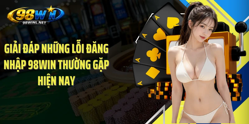 Giải đáp những lỗi đăng nhập 98WIN thường gặp hiện nay